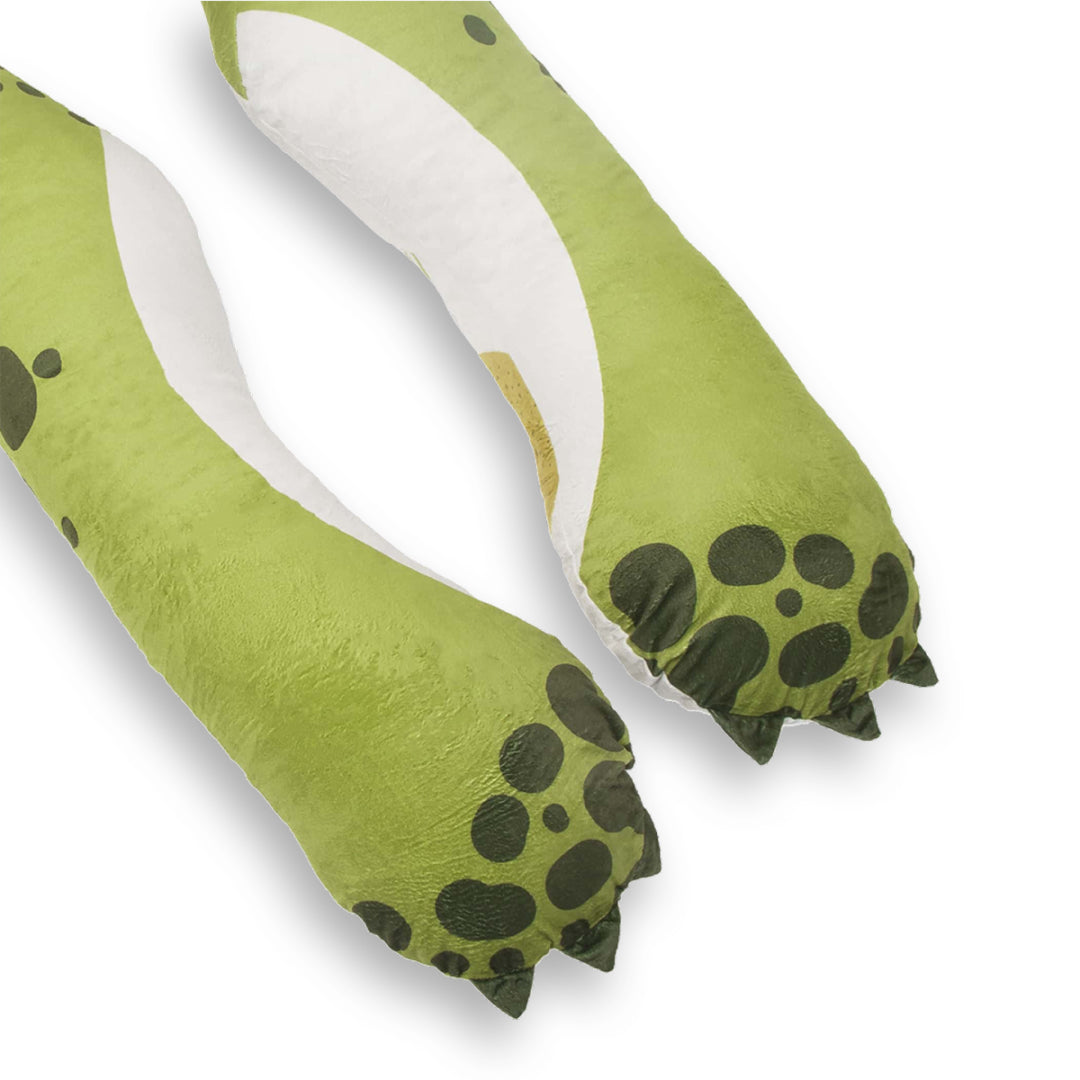 Dinosaurus kinderkussen hoes voor kinderen – close-up