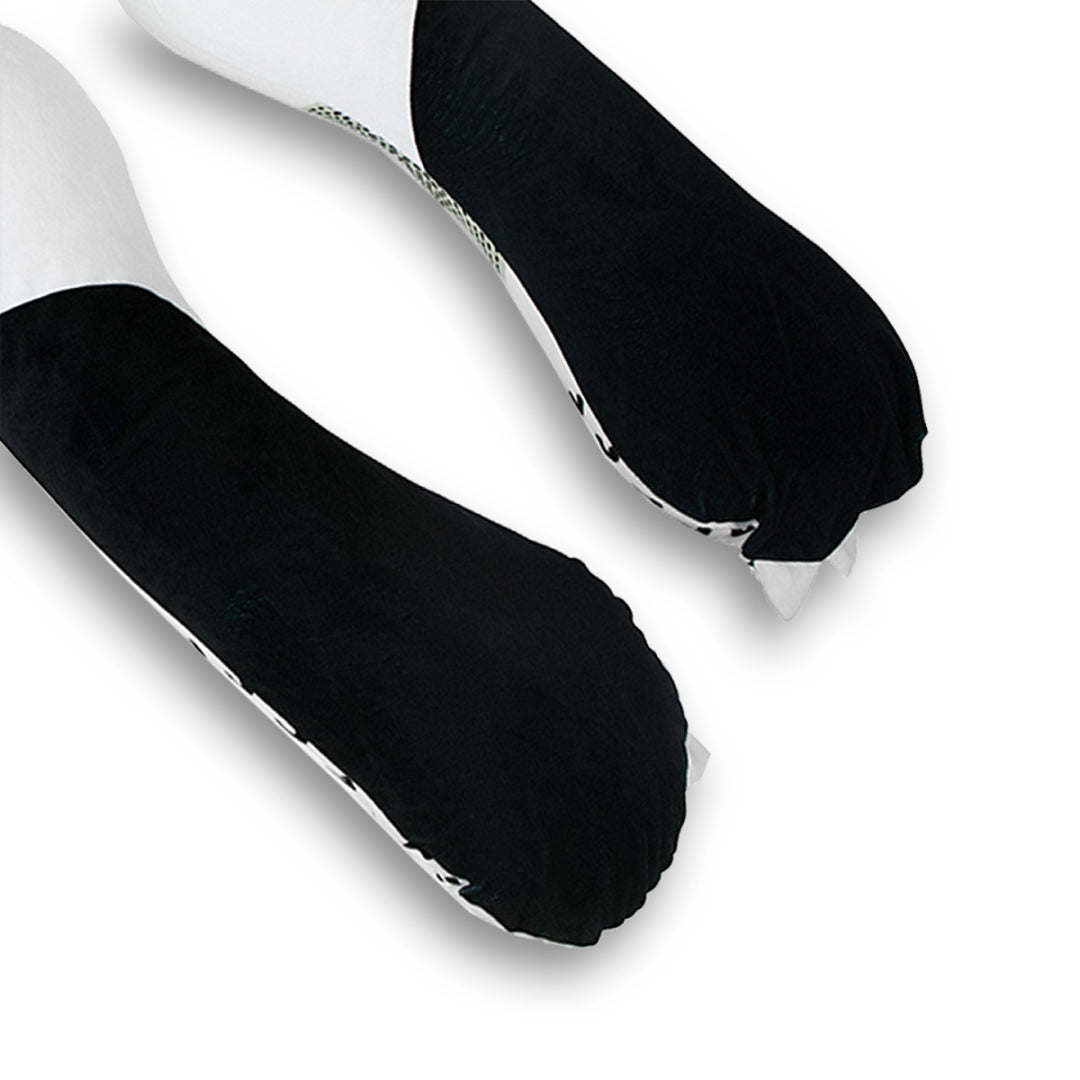 Panda kinderkussen hoes voor kinderen – close-up